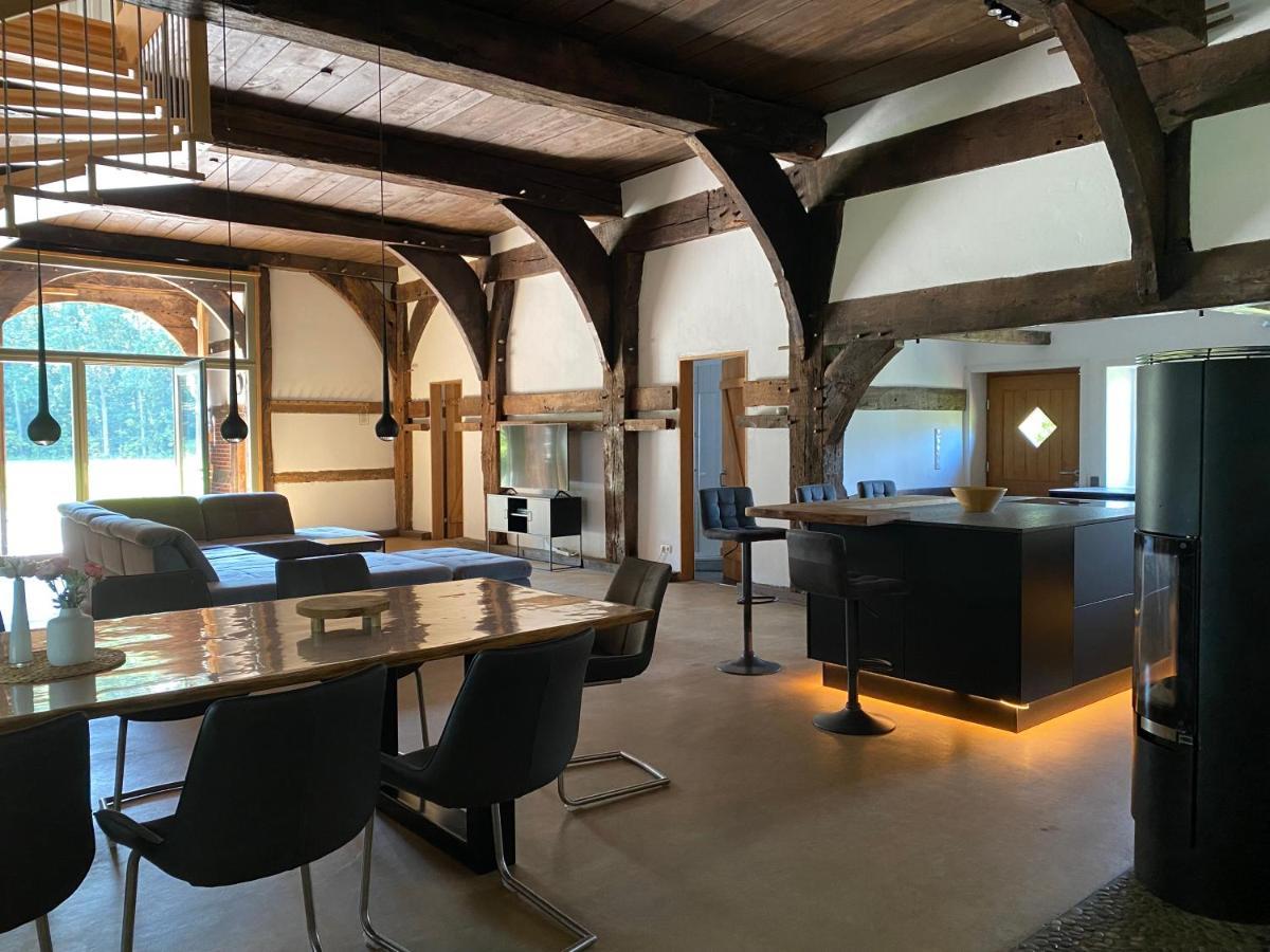 Heuerhaus - Artlands Home- Landhaus Fuer Familien Und Gruppen Badbergen Zewnętrze zdjęcie